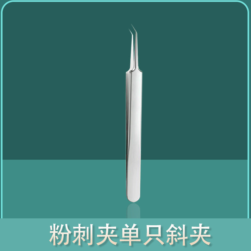 Ready-to-ship wholesale stainless steel blackhead remover kit, including blackhead extractor, comedone remover, and acne needle 4-piece set, beauty tools for tiktok
