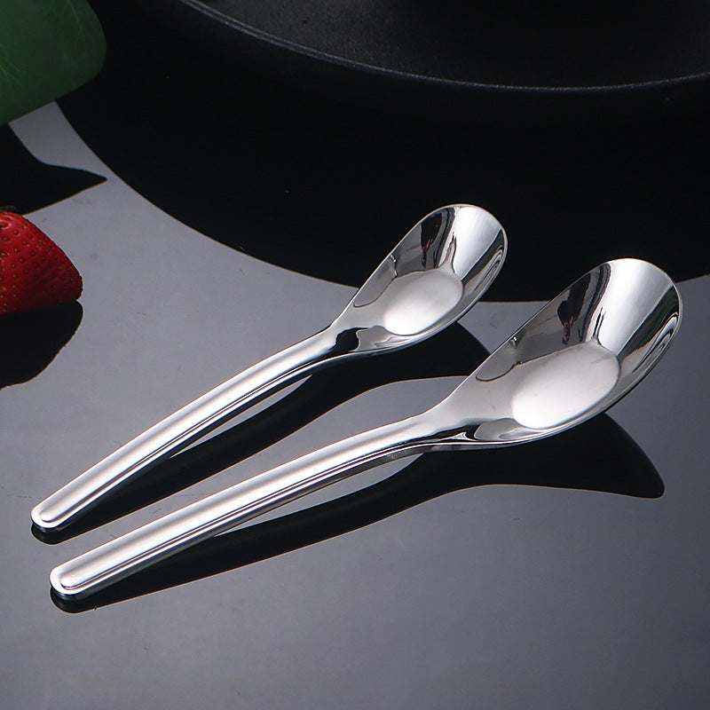Cartoon 304 stainless steel children's tableware spoon fork box three-piece set baby tableware mother and baby gifts fork and spoon