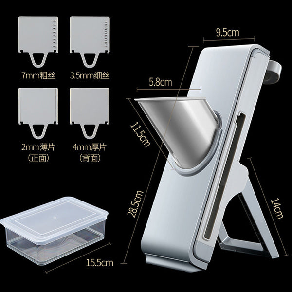 Vegetable cutting artifact kitchen hand crank vegetable cutter lever lemon slicer shredder grater meat cutter