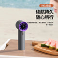 2025 new 100-speed handheld digital display mini fan - desktop usb rechargeable ultra-high speed turbo fan