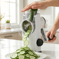 Multifunctional vegetable cutter, hand-cranked cheese slicer, shredded hand-cranked vegetable cutter, kitchen handy gadget gadget