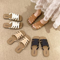 2026 summer new women's slippers - outdoor wear, non-slip, minimalist sandals, home & outdoor use, thong sandals - cross-border wholesale