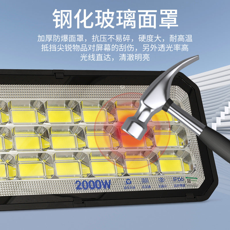 Yaming Outdoor Large Area Lighting Construction Site Special Flood Light 1000w Project Strong Light LED Spotlight