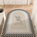 High-end doormat for entryway, home anti-slip floor mat,  new style, minimalist modern luxury, no-wash