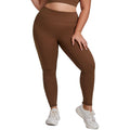 European and american plus size v-line butt lifting yoga pants - high waist tummy control tight workout leggings - barely there yoga fitness pants