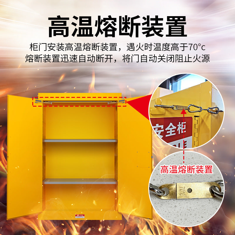 Explosion-proof cabinet Self-closing door Safety cabinet Industrial chemicals Hazardous chemicals Gallon Fireproof explosion-proof box Flammable storage cabinet