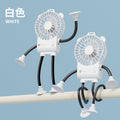octopus fan suction cup mini office desktop dormitory kitchen neutral silent usb fan portable
