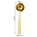 304 stainless steel baking measuring spoon, hanging hole thickened measuring spoon, coffee powder spoon, milk tea powder, fruit powder measuring spoon