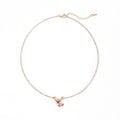 Christmas necklace wholesale european and american cross-border accessories for women, versatile atmosphere, niche design, high-end sweater clavicle chain
