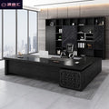 Office desk minimalist modern executive desk new chinese style office furniture manager direct sales light luxury creative table and chair