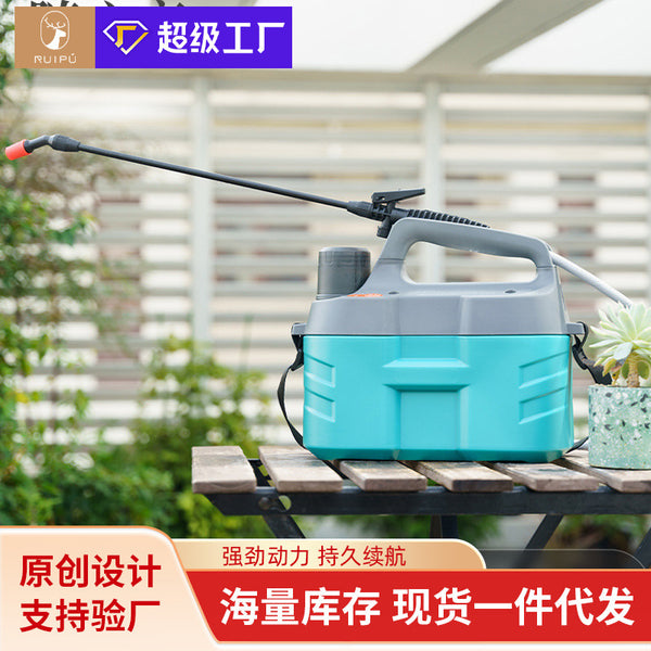 Electric sprayer, watering flowers, sprinkling watering can, special plastic for watering and disinfection, thickened large-capacity electric watering can