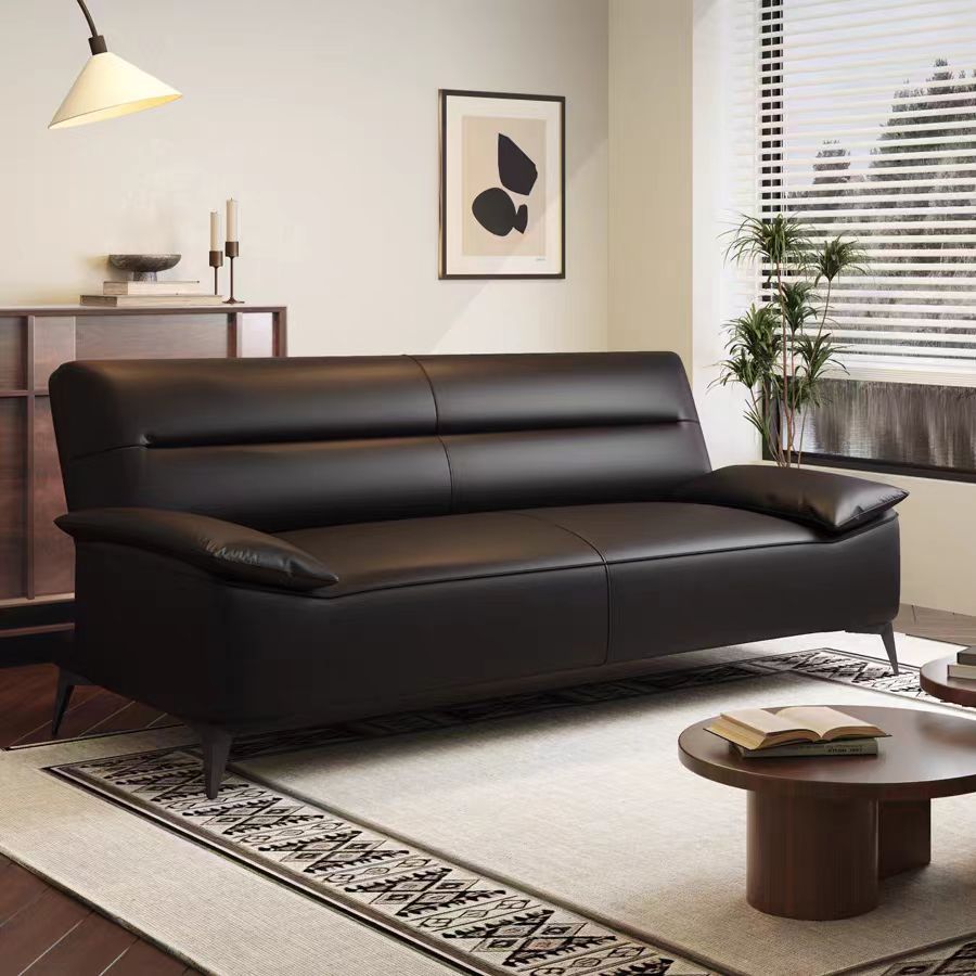 Cat scratch leather sofa sofa bed all-in-one dual-purpose modern small apartment living room office rental room foldable latex