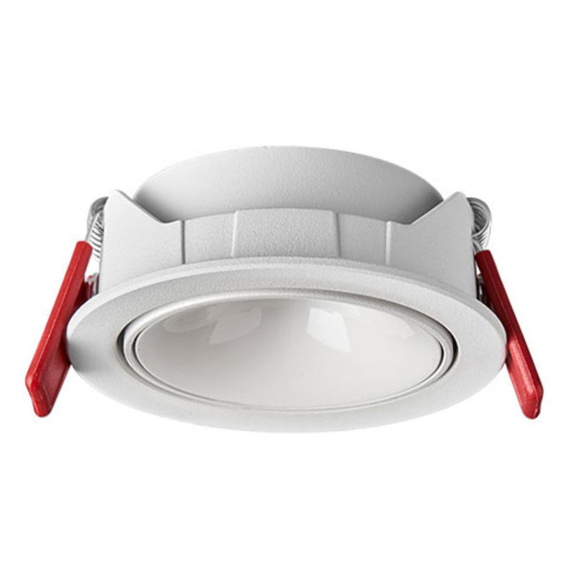 Embedded spotlight cob ceiling spotlight ultra-thin household anti-glare adjustable corner living room without main light lighting Zhongshan