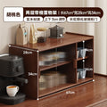 Solid wood dustproof cup holder changhong glass tea set storage cabinet cup water cup coffee cup storage rack desktop storage box