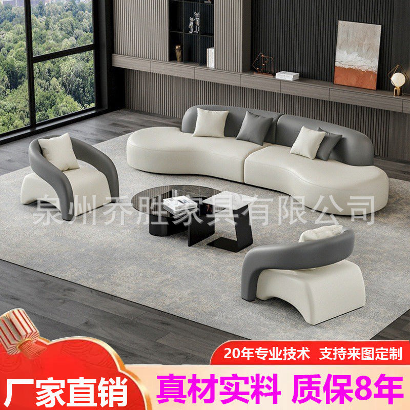 Scandinavian creative casual office sofa sofa chair rest area sense of design sofa popular small apartment sofa