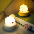 Amazon's new kids night light usb bedroom desktop cute pet sleeping light cartoon touch pat atmosphere light