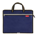 Portable document bag, office document bag, football pattern cloth conference bag, double-layer zipper bag, information bag, file bag printing