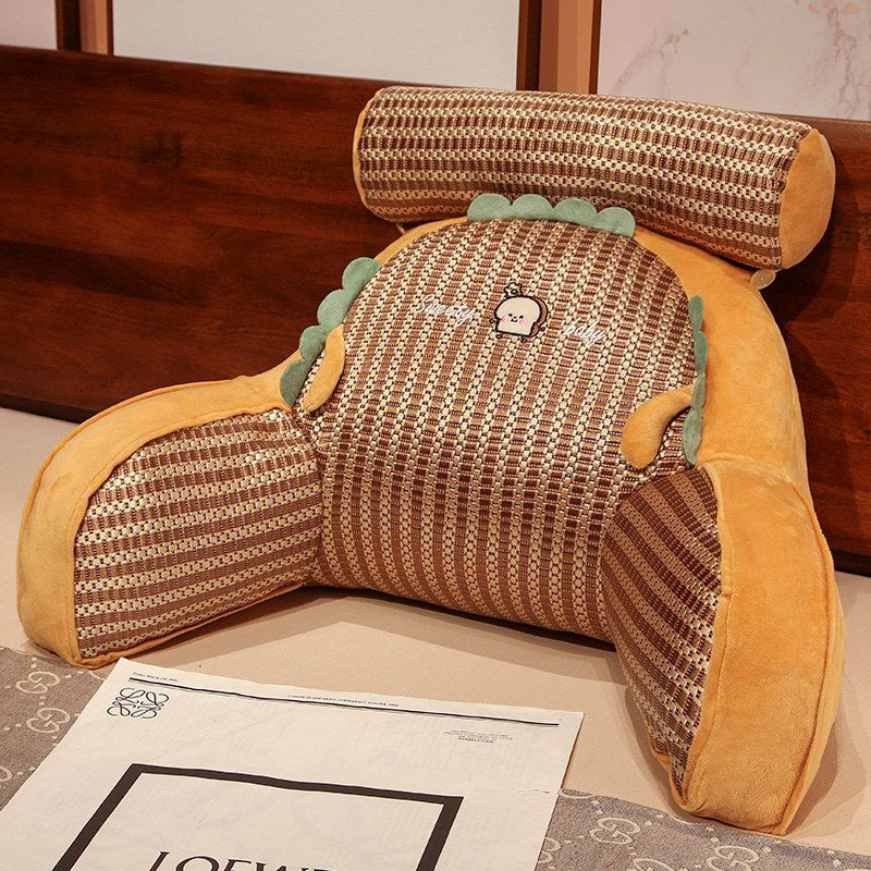 Mat summer bed reading waist pillow bedside cushion soft bag soft bag backrest dormitory sofa pillow bedside