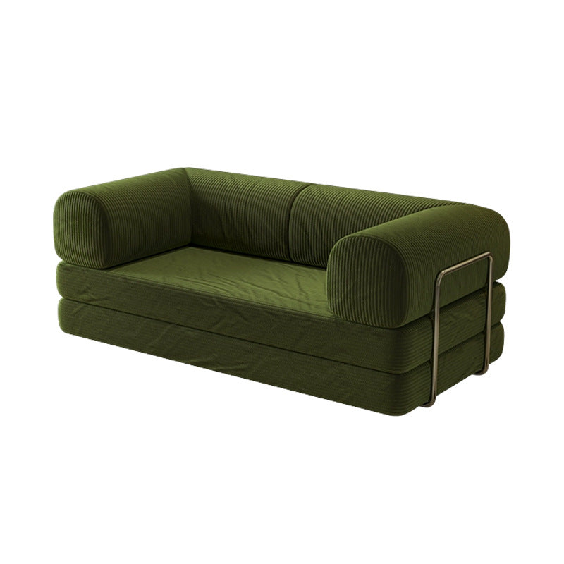 Amazon bestseller: wholesale folding sofa for living room, export-grade rolled sofa, pure sponge compression sofa, custom factory