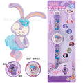 2025 new children's light-up spinning top watch - flashing creative rotating top watch - kindergarten small gift toy