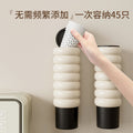 Luxury wall-mounted automatic cup dispenser for disposable cups - no drilling required, high-style design for home or office