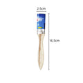 Wool brush, barbecue oil brush, baking brush, high temperature resistant, lint-free, wooden handle, soft bristles, barbecue tool accessories, barbecue