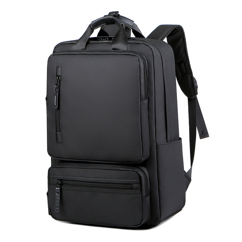 One piece is sent on behalf of men's universal backpack, backpack, wear-resistant and water-proof, and LOGOusb charging business can be determined.
