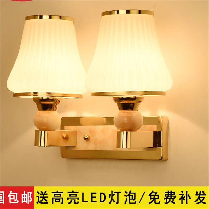 Bedside double head lamp bedside wall lamp living room room bedside lamp wall hanging lamp wall wall mounted restaurant bedroom hotel