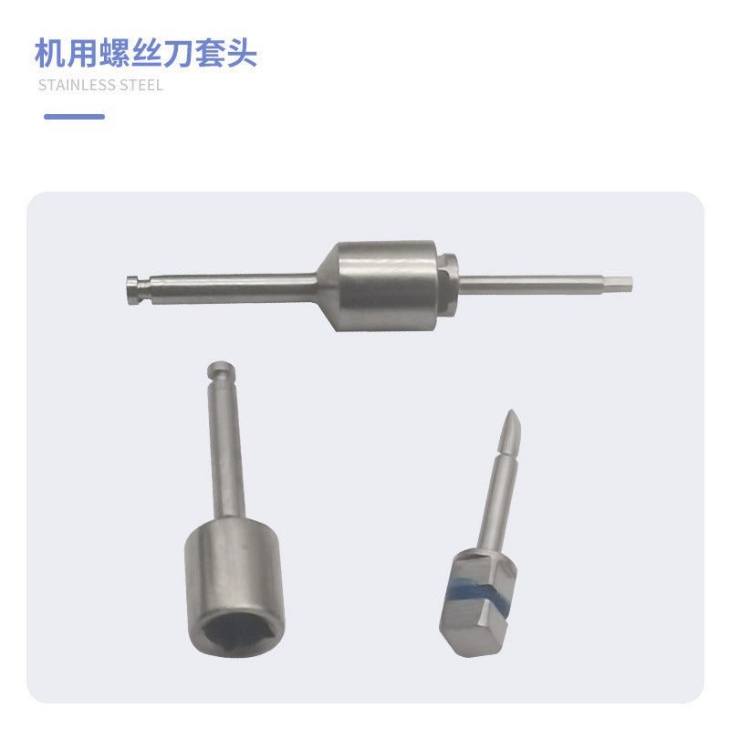 Dental Implant Tool Box Screwdriver Wrench Machine Base Torque Strengthening Ratchet General Dentistry