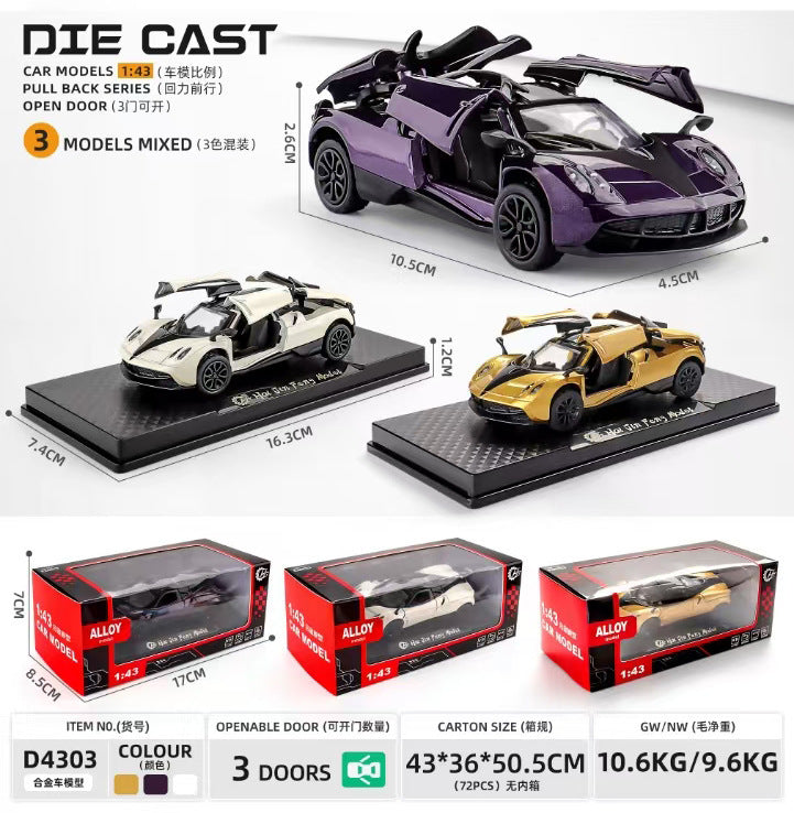 alloy car toy car pull-back artificial model alloy car model toy car car small toy hot sale