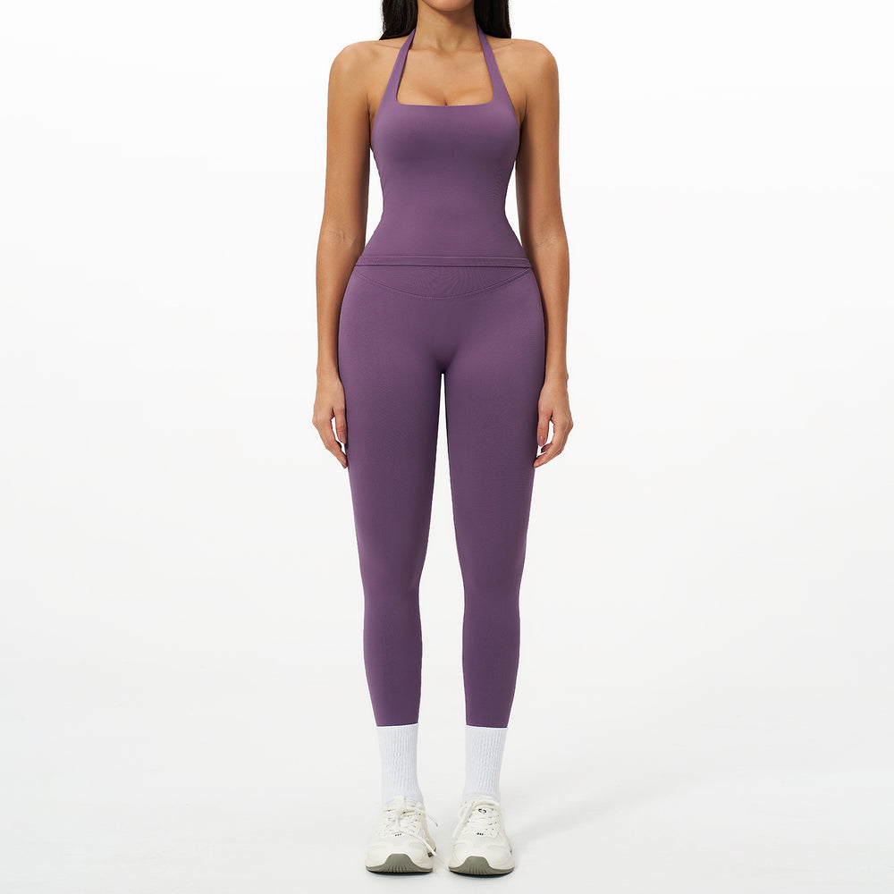 Seventy billion seamless yoga suit women's tight quick-drying suit outdoor casual sports running fitness suit 7790