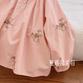Girls'  spring new arrival: stylish and exquisite embroidered doll blouse - trendy autumn outfit for baby girls, spring and autumn shirt