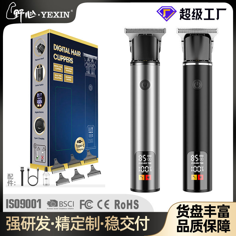 hair clipper, american hair clipper, electric hair clipper, electric hair clipper, oil head carving bald hair clipper