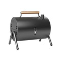 Small portable outdoor bbq grill with collapsible chimney, charcoal camping bbq grill for outdoor cooking and barbecuing