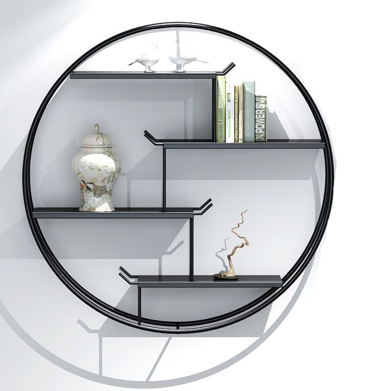 Popular wine rack wall-mounted storage rack wall-mounted storage cabinet bedroom wall creative plaid living room wall cabinet wall iron art