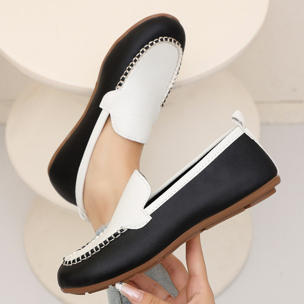 summer new arrival: plus-size women's casual comfortable slip-on flats - wholesale for export