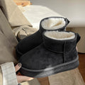Snow boots for women 2026new arrivalwinterthick sole birkenstock cotton shoes fleece-linedthickened short boots non-slipheattechnortheast