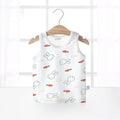 Baby vest summer strawberry ultra-thin style kids baby girl boy mesh sleeveless breathable undershirt belly protector
