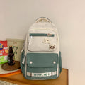Backpack maillard color classy school bag junior high school student school bag casual travel couple student school bag