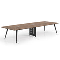 Walnut color [3200*1200*750mm] 12-person conference table