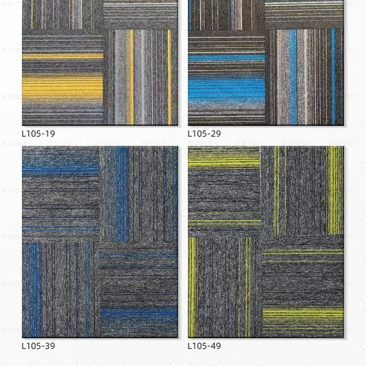 Office Carpet Commercial Square Blanket Full Sheet Blanket Large Area Cement Floor Splicing Floor Mat Billiards Hall