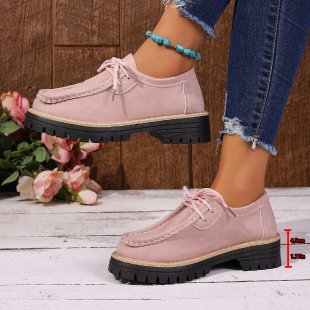 spring new arrival: plus-size casual chunky sole loafers for women, sizes 36-43. available for wholesale, , and  dropshipping
