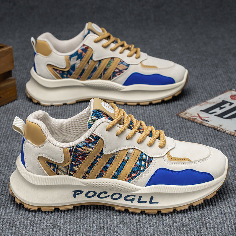 Men's winter 2025 new arrivals: versatile running & casual breathable sneakers - youth soft sole, anti-slip, dad shoes, trendy footwear