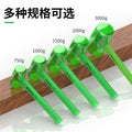 Transparent solid rubber hammer, high elasticity abrasion resistant ceramic tile knocking rubber installation hammer, bubble wrap anti-bending hammer