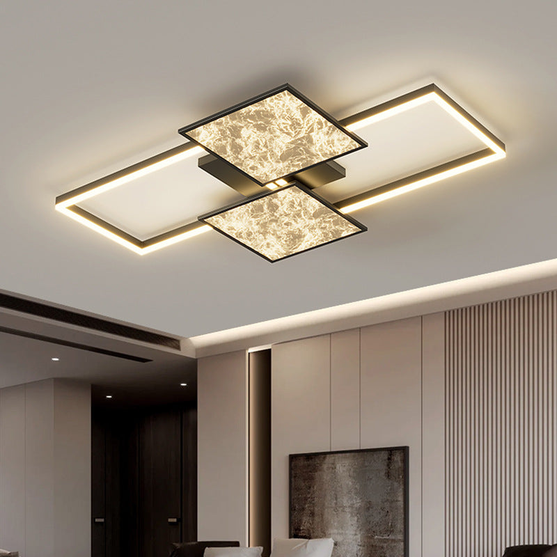 2025 new living room main light modern simple cloud light luxury high-end dining room bedroom lighting whole house