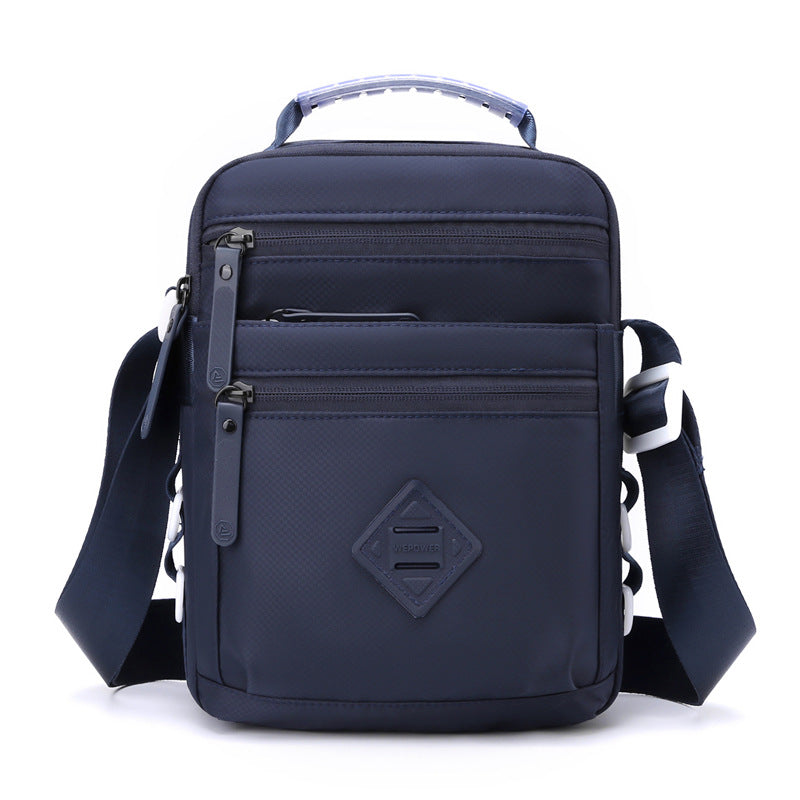 New fashionable men's bag personalized business bag unisex but stirring trend oblique span bag small square bag