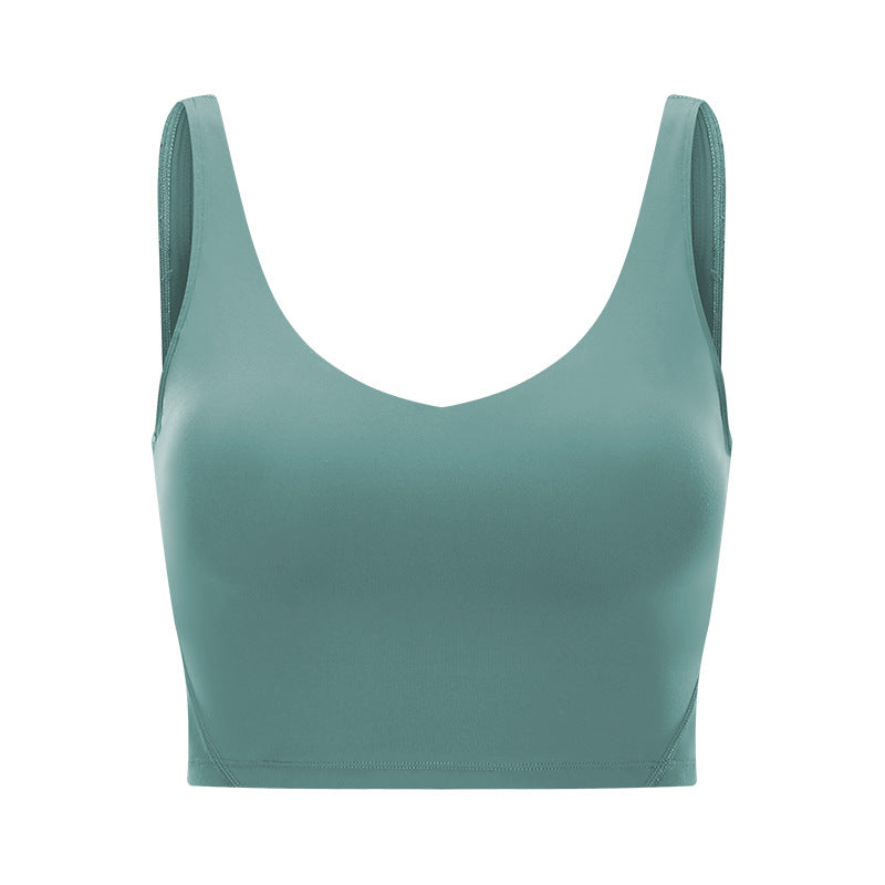 new arrival beautiful back push-up sports intimates women's running high-intensity yoga bra sports vest s2054