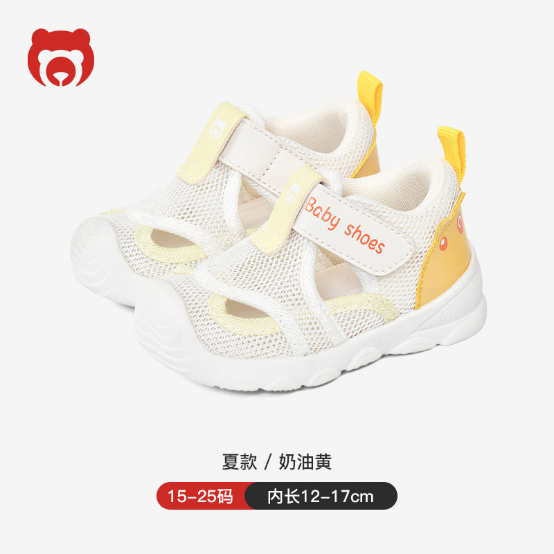 New arrival baby toddler shoes sandals summer mesh shoes baby shoes soft bottom 1-2-4 years old boys and girls functional non-slip soft