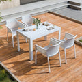 Plastic chair scandinavian dining chair for homethickenedcasual armrest courtyard outdoor backrest chair stool cut out dining table and chairs
