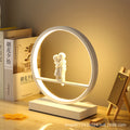 Creative nordic deer table lamp - bedroom bedside lamp - couple's warm & romantic ambiance - red wedding gift led lamp